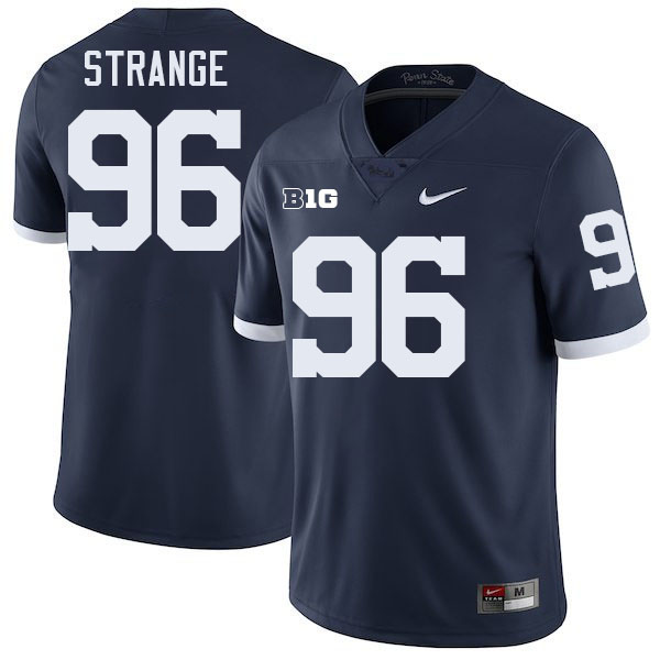 Brenton Strange Penn State Jersey,PSU Nittany Lions #96 Brenton Strange Football Uniforms-Retro